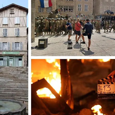 L'ethnic Chic Wifi, Netflix, Disney, Coeur De Bastide Lägenhet Villefranche-de-Rouergue